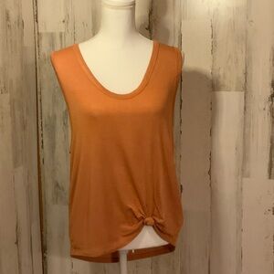 We The Free Women's Orange Sleeveless Top